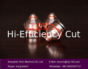Китай Сопло 220182 для потребляемых веществ HPR130XD плазмы Hypertherm поставщик